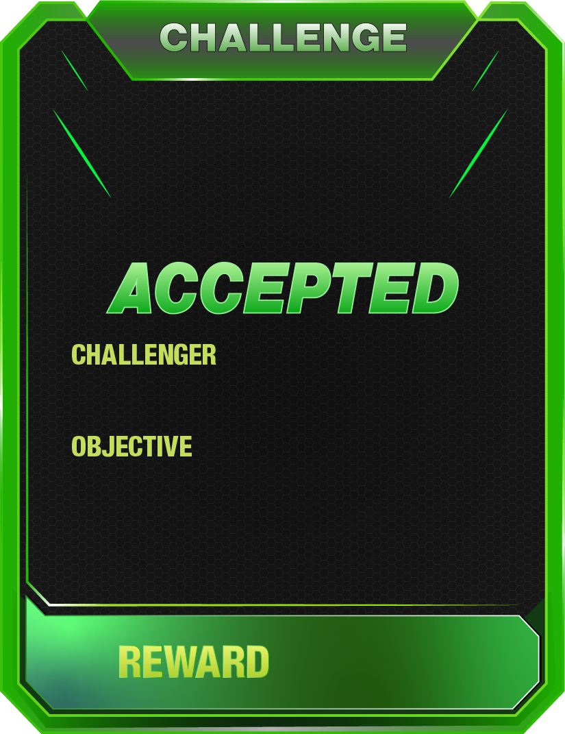 Active challenge card preview